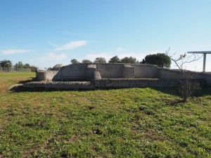 Volontari GAR scavo Villa Romana delle Colonnacce a Castel di Guido.