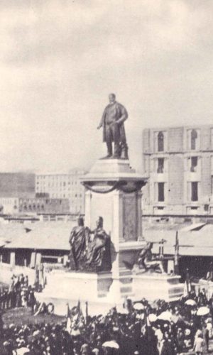 ROMA - 1895 -inaugurazione monumento a CAMILLO CAVOUR