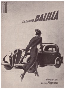PUBBLICITA in Bianco e Nero 1930