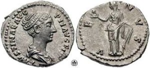 Faustina Minore Imperatrice, sposa di Marco Aurelio, visse a Lorium 