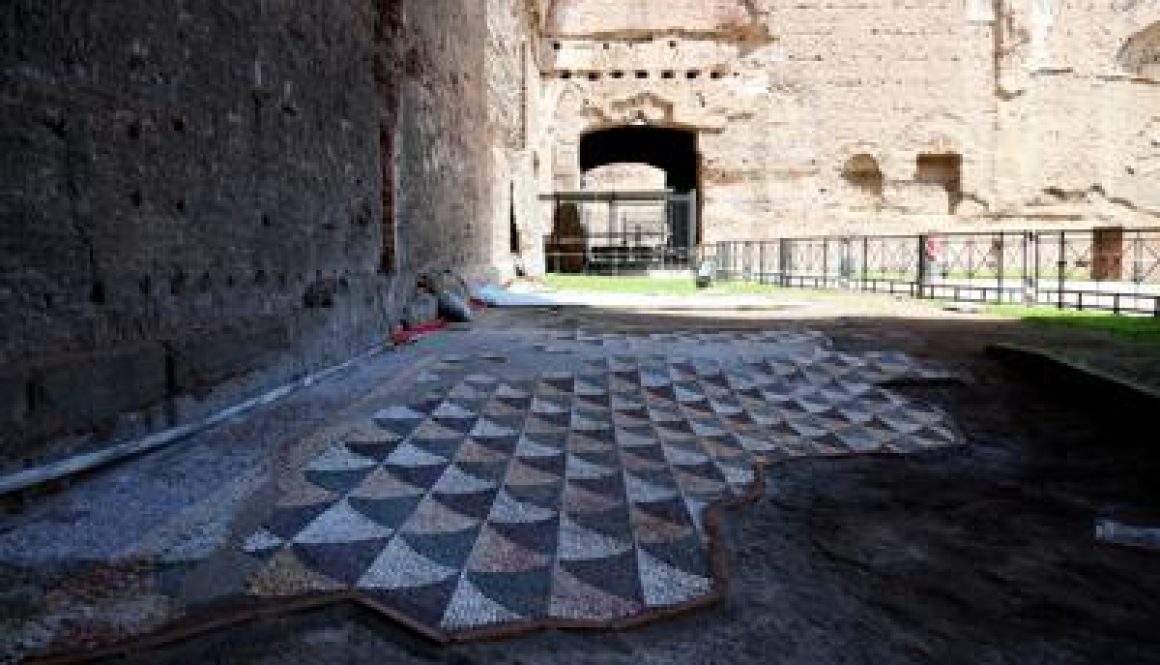 Roma Mosaico Terme di Caracalla
