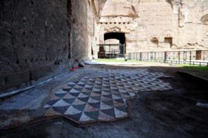 Roma Mosaico Terme di Caracalla