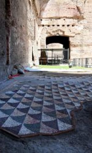 Roma Mosaico Terme di Caracalla