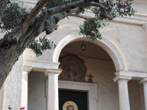 CASTEL DI GUIDO Chiesa dello Spirito Santo: PORTA SANTA DELLA MISERICORDIA –