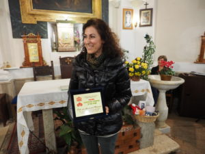 PREMIO CAMPAGNA ROMANA 2016- Dott.ssa ALESSANDRA MANCUSO Per il suo costante impegno nell’opera d’integrazione degli Ospiti del CSM con la realtà di Castel di Guido.