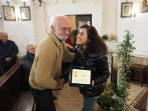 PREMIO CAMPAGNA ROMANA 2016- Dott.ssa ALESSANDRA MANCUSO Per il suo costante impegno nell’opera d’integrazione degli Ospiti del CSM con la realtà di Castel di Guido.