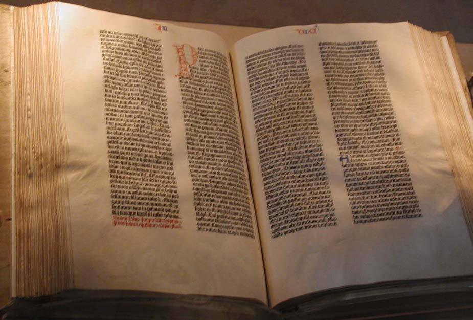 La BIBBIA di Johann Gutenberg