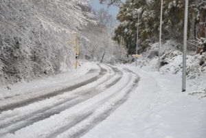 RESIDENZA AURELIA di CASTEL DI GUIDO , la grande neve di Febbraio 2012-