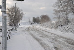 RESIDENZA AURELIA di CASTEL DI GUIDO , la grande neve di Febbraio 2012-