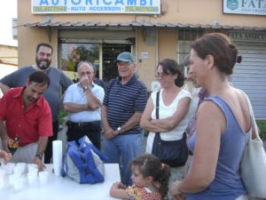 MALAGROTTA – AGOSTO 2009 Cerimonia di consegna del nuovo rilevatore di polveri sottili.