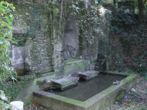 Campagna Romana -Fontanile delle CATACOMBE DI BOCCEA