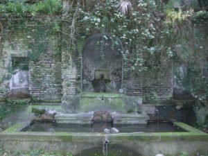 Campagna Romana -Fontanile delle CATACOMBE DI BOCCEA