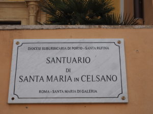 Chiesa di Santa Maria in Celsano Borgo Santa Maria di Galeria