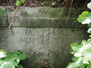 I Fontanili della Campagna Romana- Piccolo fontanile sito su via di Castel di Guido-ex-Via Aurelia . Nelle vicinanze del Cimitero, lato sn- spalle Roma- Fontanile costruito nel 1931-Foto Franco Leggeri-