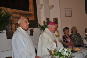 Castel di Guido 19 giugno 2011 -S.E. Monsignor GINO REALI, Don FRANCESCO ARCERI,