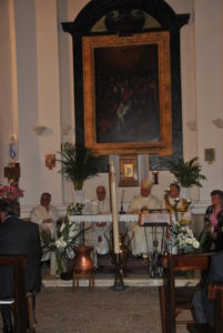 Castel di Guido 19 giugno 2011 -S.E. Monsignor GINO REALI, Don FRANCESCO ARCERI,