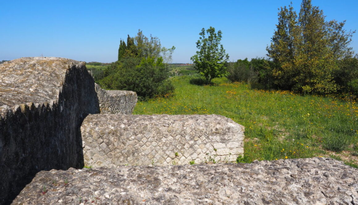 CASTEL DI GUIDO, VILLA ROMANA DELLE COLONNACCE : “Il Giardino Antico”