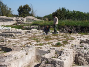 Castel di Guido- - 22 aprile 2017-GAR- Sessione di scavo Villa Romana delle Colonnacce -