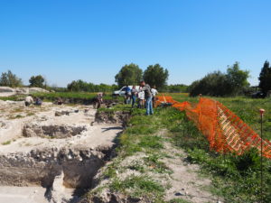 Castel di Guido- - 22 aprile 2017-GAR- Sessione di scavo Villa Romana delle Colonnacce -