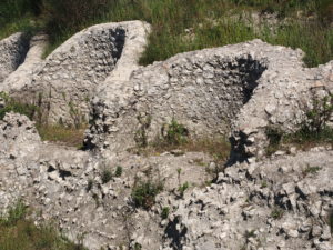 Castel di Guido- - 22 aprile 2017-GAR- Sessione di scavo Villa Romana delle Colonnacce .