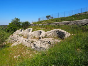 Castel di Guido- - 22 aprile 2017-GAR- Sessione di scavo Villa Romana delle Colonnacce .