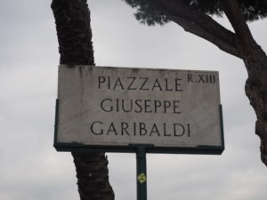 ROMA- Gianicolo- Monumento a GIUSEPPE GARIBALDI