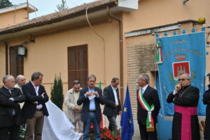 inaugurazione epigrafe Campo FARFA SABINA- 25 aprile 2013- 