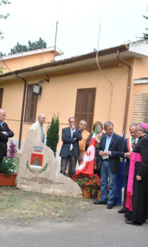 inaugurazione epigrafe Campo FARFA SABINA- 25 aprile 2013-