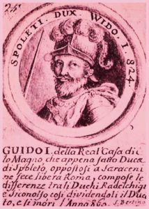 Guido I Duca di Spoleto e Camerino-Palio dei Fontanili del Borgo Testa di Lepre