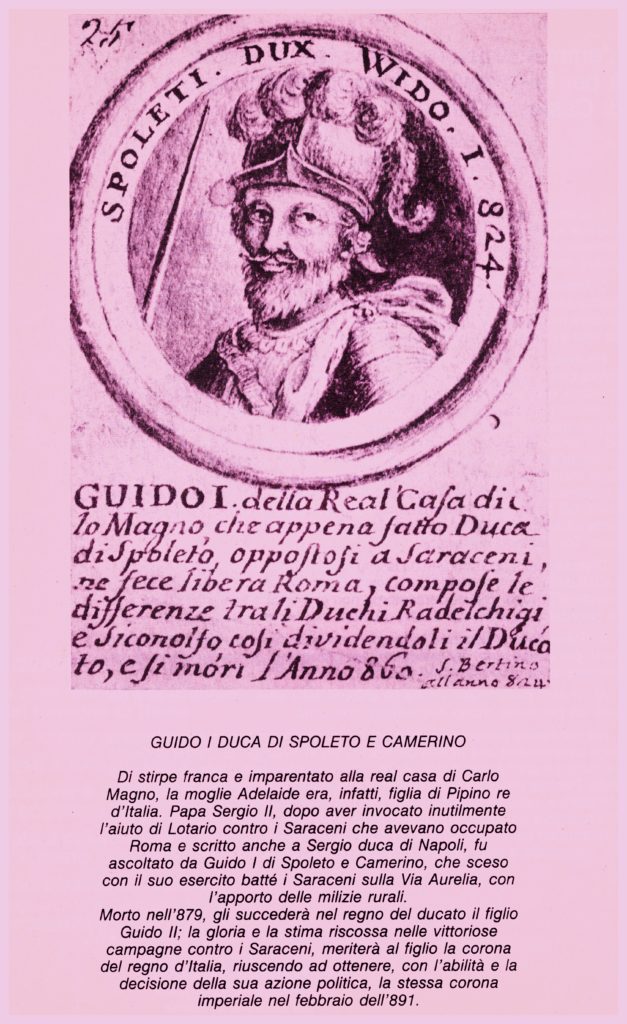 Guido I Duca di Spoleto e Camerino-Palio dei Fontanili del Borgo Testa di Lepre