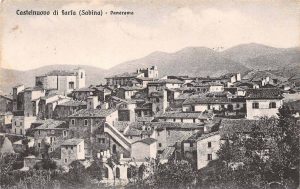 Castelnuovo di Farfa (Rieti) Panorama (prima del 1935)