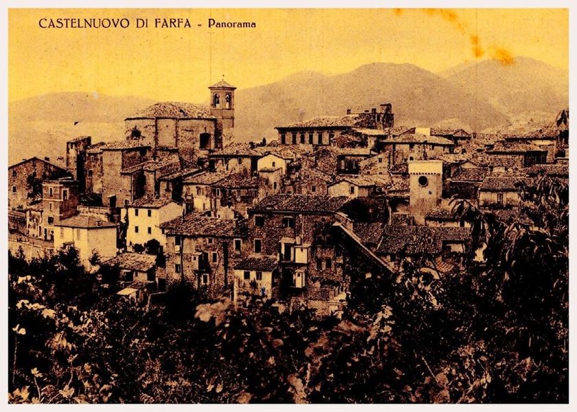 Castelnuovo di Farfa (Rieti) - Foto 1950-