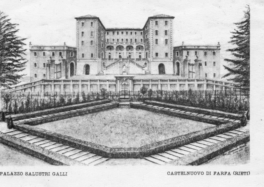 Castelnuovo di Farfa (Rieti) Palazzo Eredi Salustri-Galli