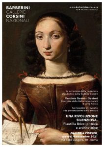 ROMA-mostra dedicata alla figura di Plautilla Bricci (1616 - 1690) pittrice e prima donna architetto della storia.