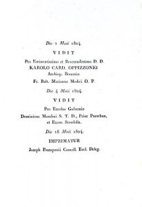 Giacomo Leopardi: Canzoni - Bologna 1824