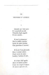 Giosuè Carducci - Nuove poesie - prima edizione del 1873