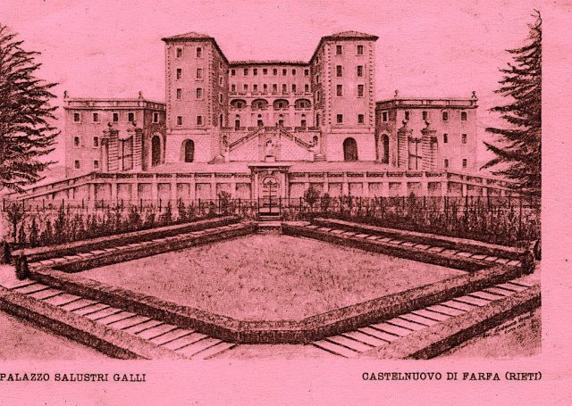 CASTELNUOVO DI FARFA - Palazzo Eredi Salustri Galli