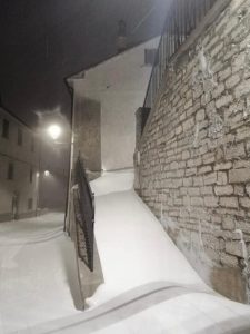 Carmine Ciolfi Fotografo- La neve del Molise -Borgo di Capracotta