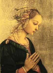 Filippo Lippi : "La Madonna con Bambino e Angeli"