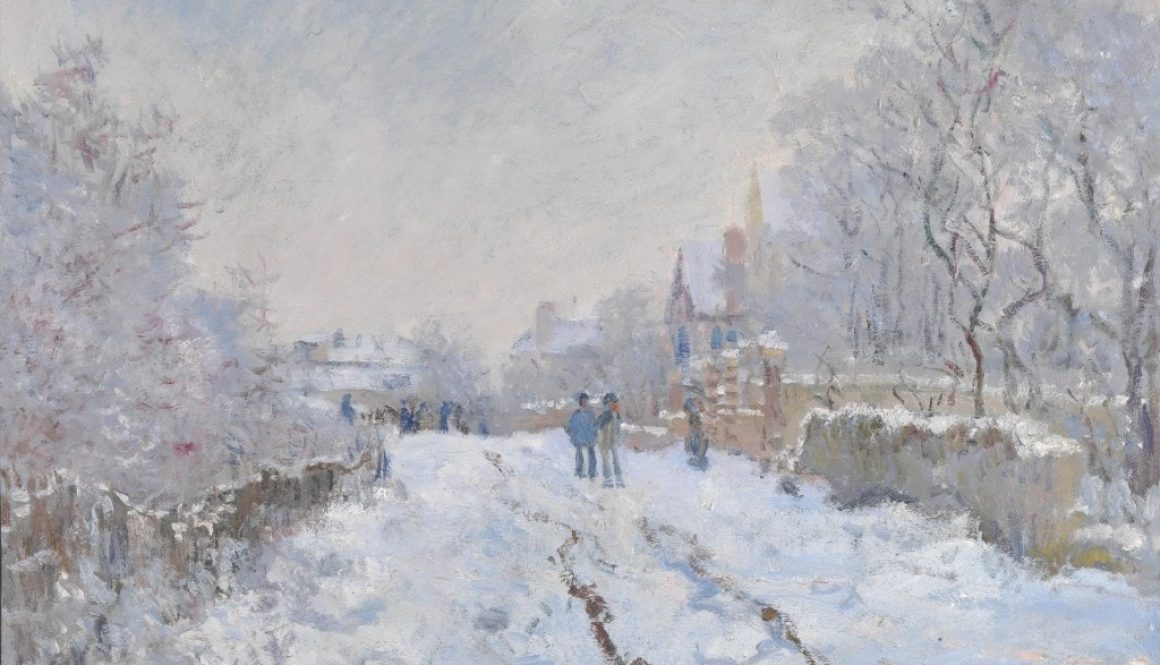 Claude Monet, Neve ad Argenteuil,