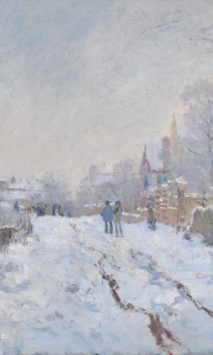 Claude Monet, Neve ad Argenteuil,