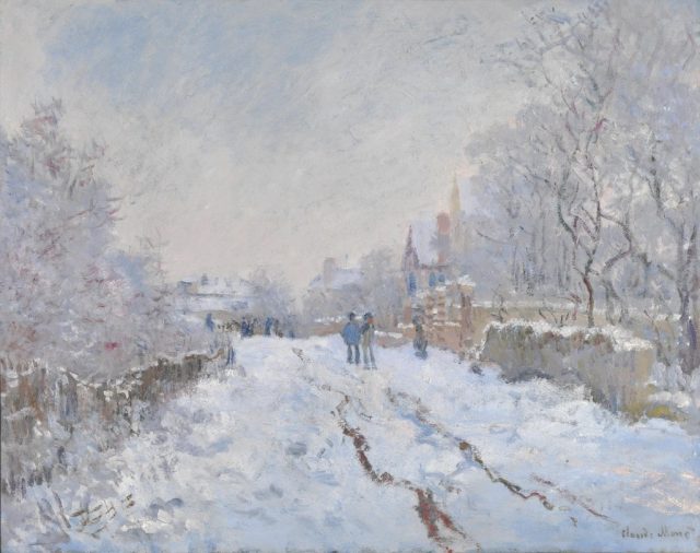 Claude Monet, Neve ad Argenteuil, 