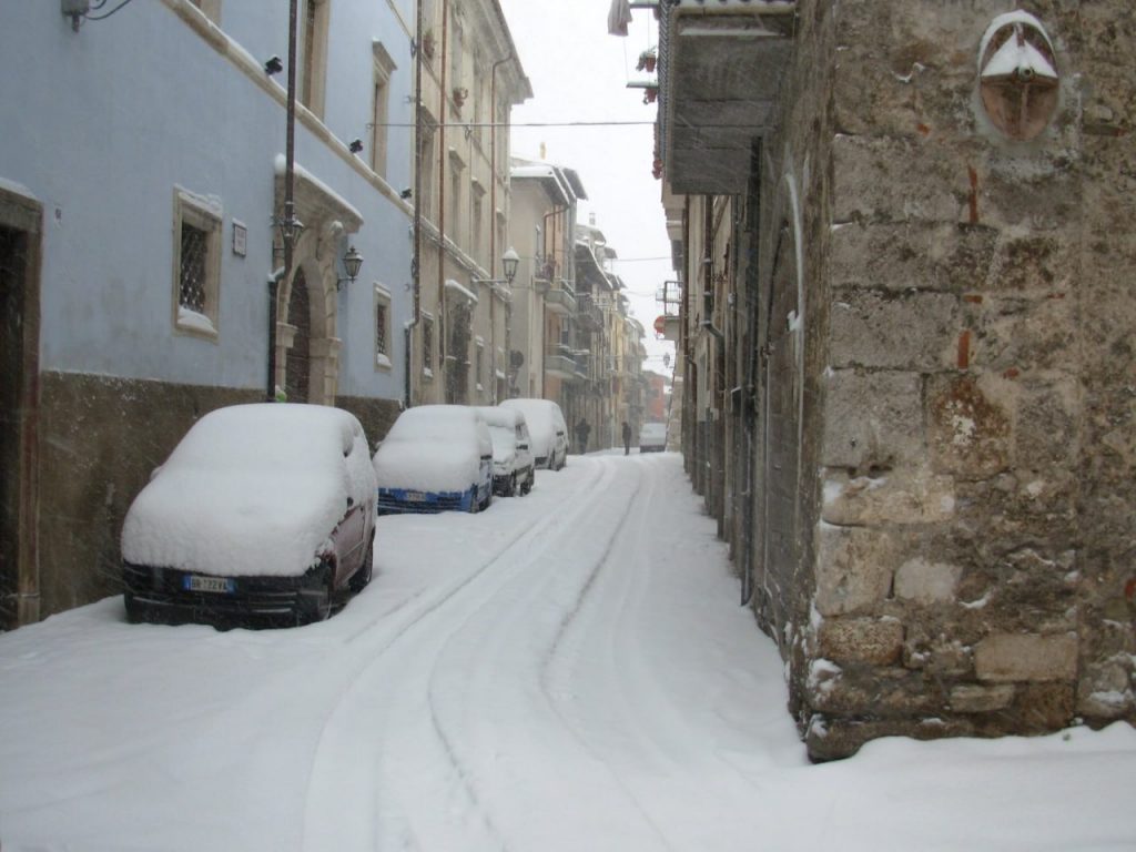 Pietro Stocchi:Antrodoco(RI) Fotoreportage - La nevicata dell'anno 2012