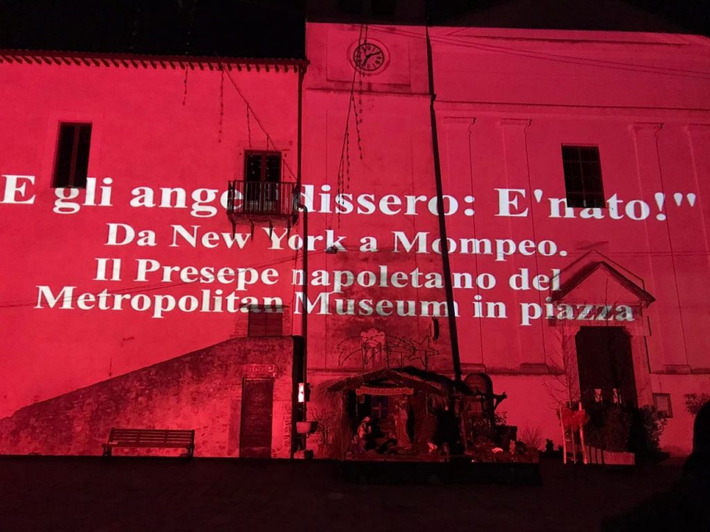 MOMPEO in Sabina (Rieti)-Foto di Elio Mercuri:"Natale 2021"
