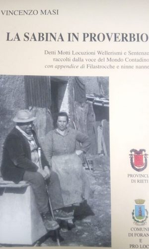 VINCENZO MASI:La Sabina in Proverbio