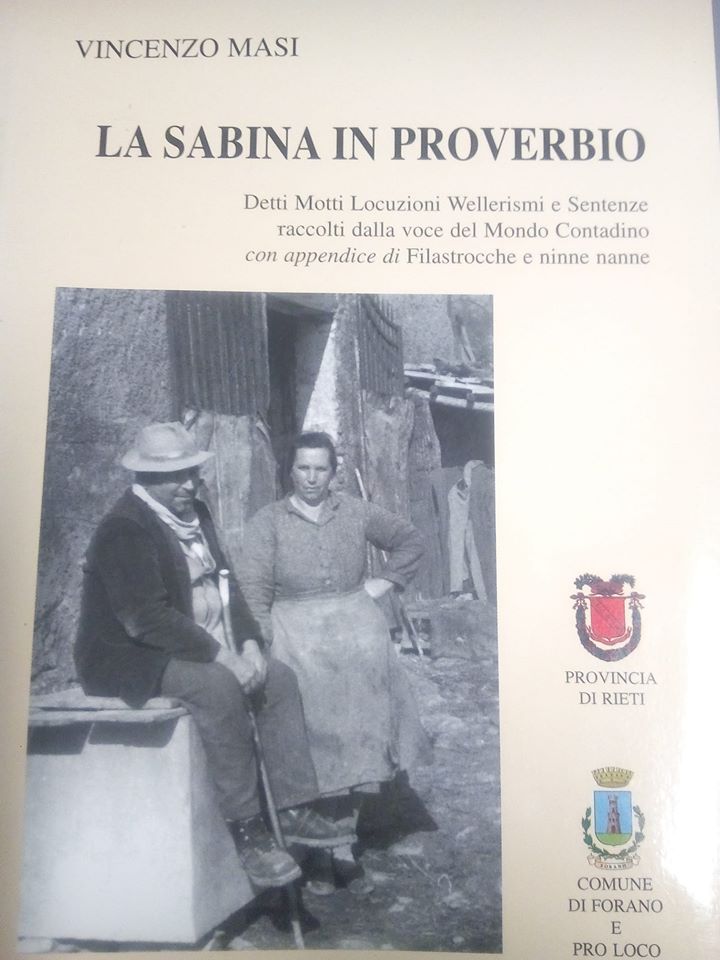 VINCENZO MASI:La Sabina in Proverbio