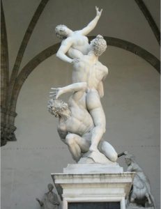  “ Il Ratto delle Sabine” il capolavoro del Giambologna