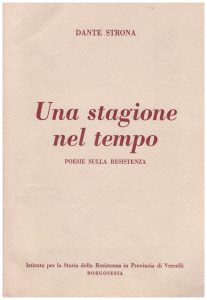 Dante Strona, Partigiano e Poeta-1982-Premio letterario:”La Torre d’Argento”