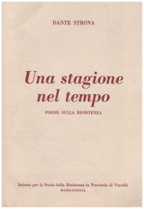 Dante Strona, Partigiano e Poeta-1982-Premio letterario:”La Torre d’Argento”