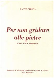 Dante Strona, Partigiano e Poeta-1982-Premio letterario:”La Torre d’Argento”